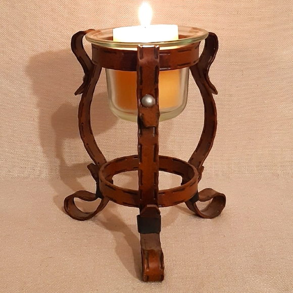 Accents Rustic Metal Candle Holder Poshmark